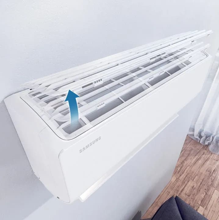 Samsung innieining með síuna lyfta upp að ofanverðu